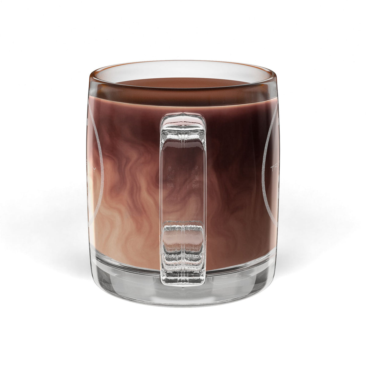 Glass Coffee Mug, 12.25oz
