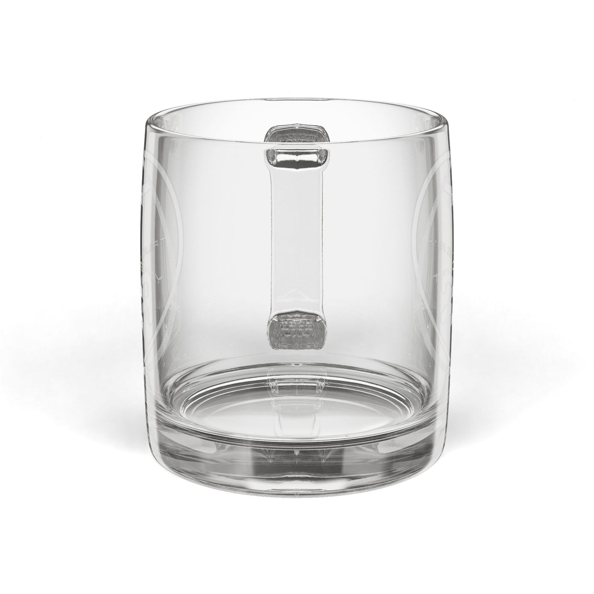 Glass Coffee Mug, 12.25oz
