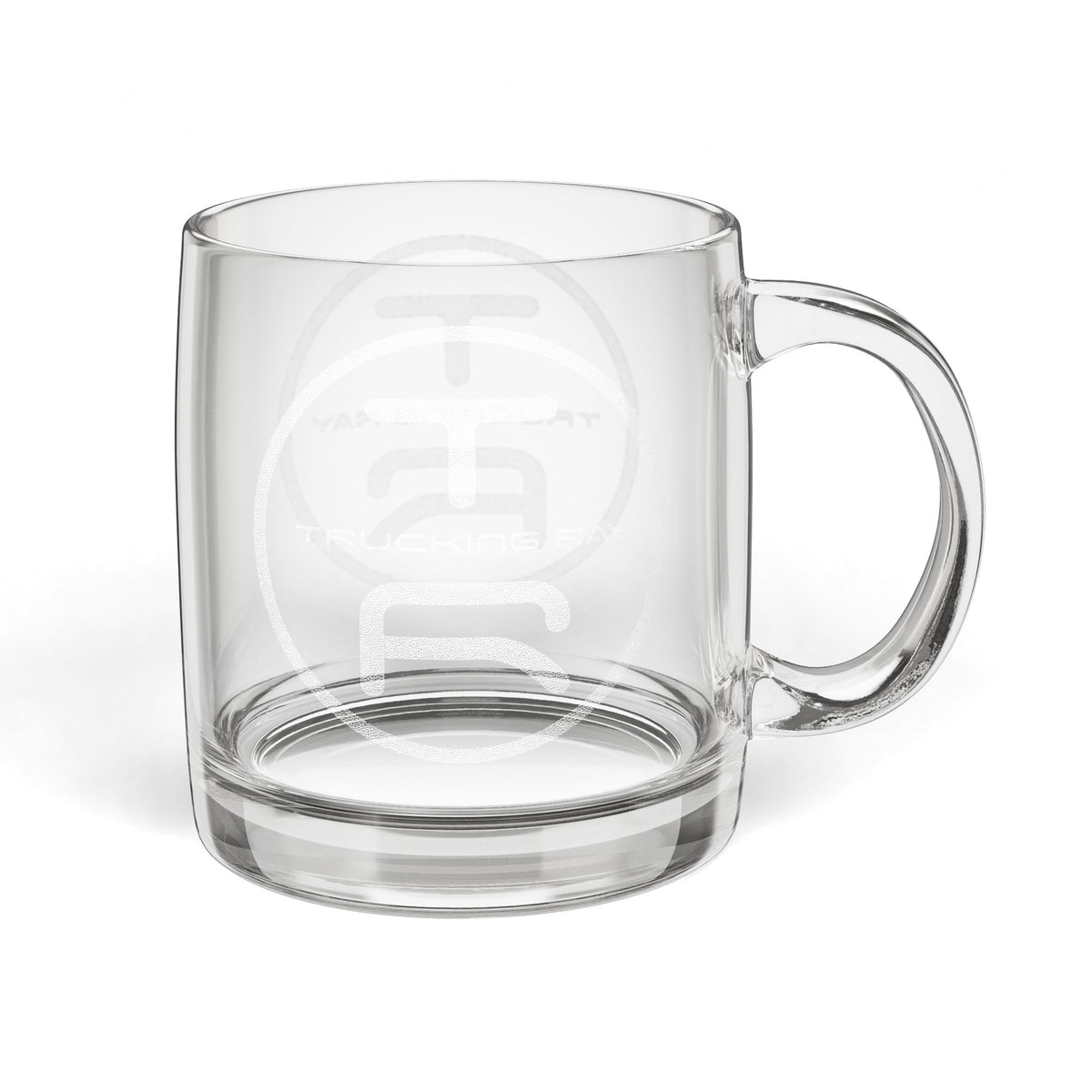 Glass Coffee Mug, 12.25oz