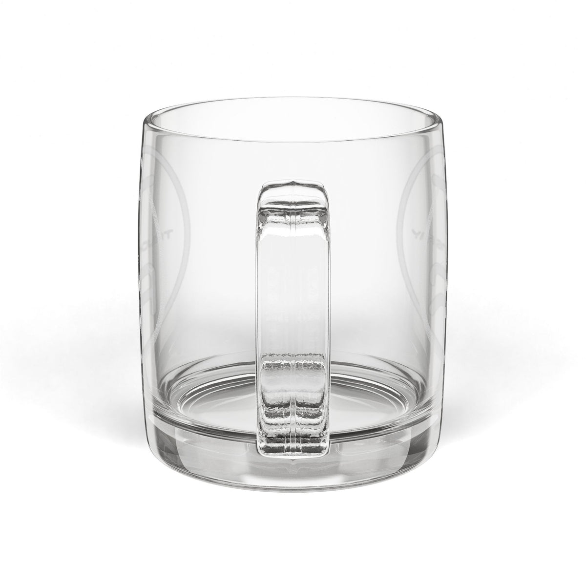 Glass Coffee Mug, 12.25oz