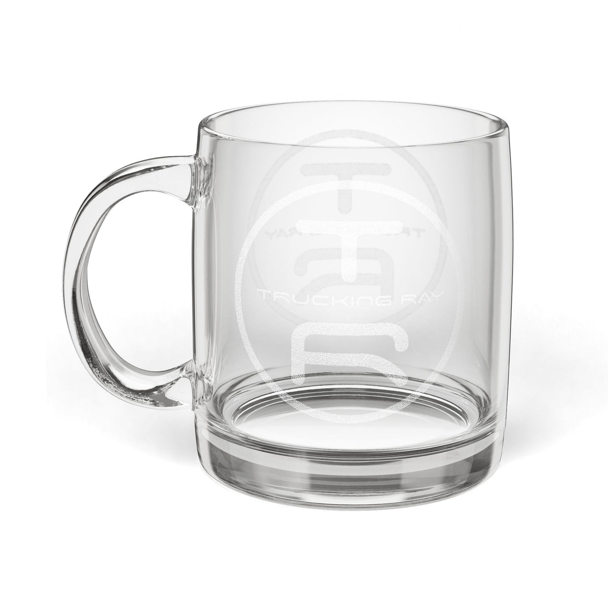 Glass Coffee Mug, 12.25oz